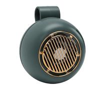 Cocoarm Ventilatore Senza Pale Ricaricabile, Mini Ventola a Clip con 5 velocità Regolabili e Display Digitale, Rotazione 360°, per Viaggi Ufficio Esterni (GREEN)