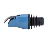 Cocoarm Versatori per Vino Tappo Versatore per Bottiglia in Silicone ABS 7 X 3,5 X 1,5 Cm Sigillo a Vite Liscio Versamento con una Sola Mano per Vino Olio di Soia Bottiglie di Aceto Uso in (blu navy)