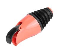 Cocoarm Versatori per Vino Tappo Versatore per Bottiglia in Silicone ABS 7 X 3,5 X 1,5 Cm Sigillo a Vite Liscio Versamento con una Sola Mano per Vino Olio di Soia Bottiglie di Aceto Uso in (Rosso