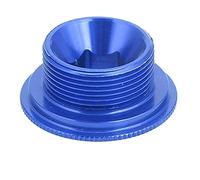Cocoarm Vite a Manovella a Pedivelle in Lega in Lega di Alluminio Vite dell'asse BB M20x10mm per Mountain Road Bici Fissata Fissa con Texture Fine Adatto per 590 596 Xt SLX (Blue)
