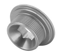 Cocoarm Vite a Manovella a Pedivelle in Lega in Lega di Alluminio Vite dell'asse BB M20x10mm per Mountain Road Bici Fissata Fissa con Texture Fine Adatto per 590 596 Xt SLX (Ti Colore)