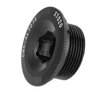 Cocoarm Vite a Manovella a Pedivelle in Lega in Lega di Alluminio Vite dell'asse BB M20x10mm per Mountain Road Bici Fissata Fissa con Texture Fine Adatto per 590 596 Xt SLX (Black)