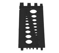 Cocoarm Vite per Dadi e Bulloni Tester per Filettatura in Plastica Misuratore di Dimensioni del Dispositivo di Fissaggio in Pollici 22,1 X 8,4 Cm Segni Chiari Misurazione del Dado Integrata per gli