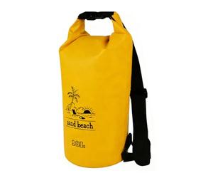 Cocoarm Zaino Impermeabile in PVC Impermeabile, 31 X 52 Cm, con Tracolla, Pressato a Caldo, con Guarnizione Senza Cuciture, per Nuoto in Spiaggia, Rafting, Fiumi, Viaggi (limone giallo)