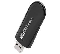 Cocoarm ZAPO Scheda di Rete Wireless Adattatore WiFi USB 2.0 300 Mbps 2,4 GHz RTL8192EU con Doppia Antenna Integrata Condivisione AP per Laptop Desktop Streaming Video di Gioco