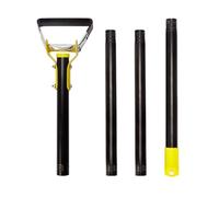 Cocoarm Zappa con Staffa da Diserbo, Zappa da Diserbo da Giardino in Acciaio Inossidabile con Manico da 1,2 Ma 2,4 M, Tira Indietro, Allentamento del Terreno e Utensile da Taglio per per Giardino