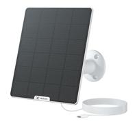 COCOCAM 6W Pannello Solare per Telecamera Batteria, Compatibile con Telecamere Batteria DC 5 V con Interfaccia di Tipo C, Staffa di Montaggio Regolabile, Impermeabile IP66