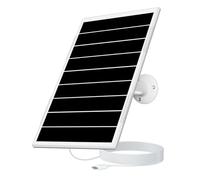 COCOCAM 8W Pannello Solare per Telecamera Batteria, Compatibile con Telecamere Batteria DC 5 V con Interfaccia di Tipo C, Staffa di Montaggio Regolabile, Impermeabile IP66