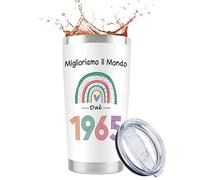 CoCoCherry CoCo Regalo 60 Anni Donna - Tazza Personalizzata per il 60º Compleanno, Ideale come Regalo di Compleanno per Moglie, Sorella, Amica o Madre, per Celebrare i 60 Anni Compleanno Donna (1965)