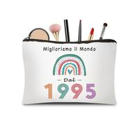 CoCoCherry Regalo 30 Anni Donna - Beauty Case Perfetto Per Il 30º Compleanno, Ideale Come Regalo Di Compleanno Per Moglie, Sorella O Amica, Per Celebrare I 30 Anni Di Compleanno Donna(1995)