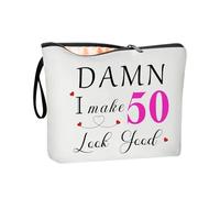 CoCoCherry Regalo per il 50° compleanno per donne, idee regalo per il 50° compleanno, regalo di compleanno per 50 anni, regalo per il 50° compleanno, idee perfette per mamma, moglie, bestie, migliori
