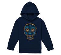 CocoColorful Day Of The Dead Skull Felpa con Cappuccio Miguel Dante (TV22688)