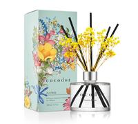 Cocod'or Diffusore con Fiori Conservati/Freesia e Pera/192ml/1 Confezione / Diffusore a Bastoncini di Olio Essenziale per Profumo di Casa per Camera da Letto, Bagno, Decorazione per la Casa