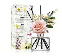 COCODOR Rosa Diffusore a Bastoncini/Brezza d'aprile (April Breeze) / 200ml / Diffusore per Ambiente, Profumatore Casa, Fragranza Ambiente, Regalo Donna