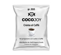 Cocojoy Preparato in Polvere per Crema Fredda al Gusto Caffè Busta da 900 gr Senza Glutine Senza Grassi Idrogenati Senza OGM