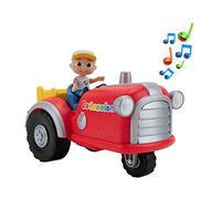 Cocomelon Trattore Musicale CMW0038 con Suono e Statuetta JJ Multicolore per bambini dai 2 anni