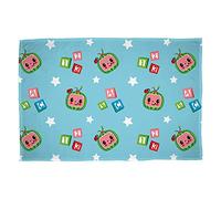 Cocomelon Coperta Pile Morbido Velluto Feel Caldo Coccole Bambini Show Blu