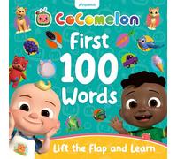 CoComelon First 100 Words Lift-the-Flap Book: A fun early learning board book with lots of flaps to lift! Perfect gift for children aged 1, 2, 3 years