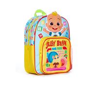 CoComelon Jelly Bean - Zaino per bambini, colore: Blu Giallo, Blu, 10 liters