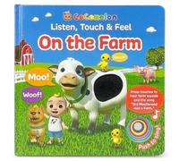 Cocomelon Listen, Touch & Feel on the Farm (Libro di cartone)