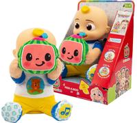 Cocomelon Peek a Boo JJ, Peluche Interattivo 30cm con Suoni in lingua inglese e