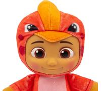 COCOMELON Peluche Bambino vestito da dinosauro NINA 20cm Originale JAZWAREZ