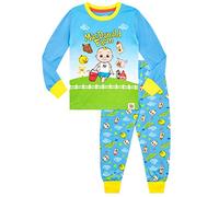 CoComelon Pigiama per Ragazzi Vestibilita Stretta Blu 18-24 Mesi