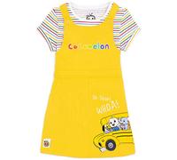 CoComelon Pinafore Dress Bambini Toddlers Girls T-shirt Dungaree Outfit 4-5 anni