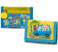 Cocomelon - Portafoglio pieghevole a tre scomparti con cerniera