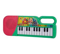 CoComelon Tastiera musicale First Act, 23 tasti; musica e canzoni ABC pre-registrate, giocattoli musicali educativi, maniglia Carry N' Go