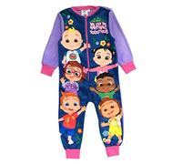 CoComelon, Tutina Ragazzi o Ragazze, Tutina Unisex, Pigiama Tutto in Uno, Viola, età 12-18 Mesi