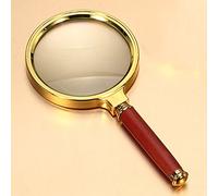 COCOMK Lente di ingrandimento 6 x + 8 x ingrandimento Lente d' ingrandimento, per Scienza, Libro di Lettura, Controllo. 6X Handheld Magnifier.