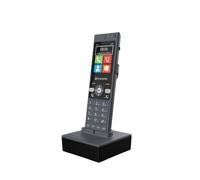 COCOMM DT250 Nero Telefono cordless 4G con base di ricarica, VoLTE, VoWiFi, Bluetooth e hotspot Wi-Fi per postazioni professionali senza linea fissa.
