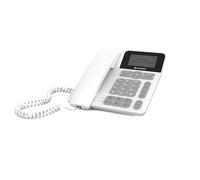 COCOMM F360 Telefono fisso con SIM, 4G, Bluetooth5, Volte, Tasto SOS, Uso residenziale, Uso professionale, Mobile di facile funzionamento, Bianco