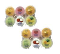 COCON Nata de Coco Budino - Confezione doppia - Dolce fruttato al cocco con diversi sapori - OG ASIA - 960 g