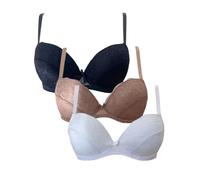 Coconuda Confezione da 3 Reggiseni Gardenia Assortito 4