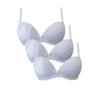 Confezione Da 3 Reggiseni Coconuda: Gardenia / Bianco / Taglia 2b