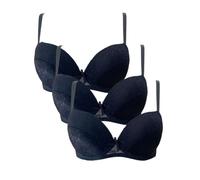 Coconuda Confezione da 3 Reggiseni Gardenia Nero 2