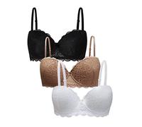 Coconuda Confezione da 3 Reggiseni Lavanda Assortito 5
