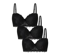 Coconuda Confezione da 3 Reggiseni Lavanda Nero 5