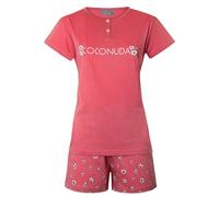 Coconuda Pigiama da Donna Corto Jersey 100% Cotone, Art. 2008 Fragola S