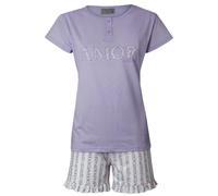 Coconuda Pigiama da Donna Corto Jersey 100% Cotone, Art. 2013 Lilla L