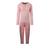 Coconuda Pigiama Donna Lungo in Caldo Cotone, Art.CCPGD36F Rosa XL