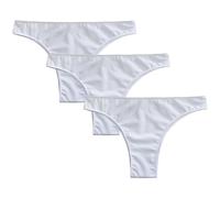 Coconuda Slip Brasiliana da Donna Art. 204 Conf. 3pz, Bianco 3