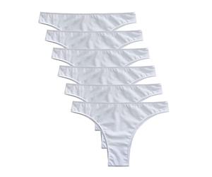 Coconuda Slip Brasiliana da Donna Art. 204 Conf. 6pz, Bianco 2