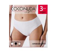 Coconuda Slip midi donna bianco 3 pezzi