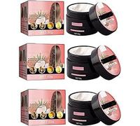 Coconut Bomb Nourishing HAIR Mask,Instant Keratin Hairs Repair Mask,Coconut_Bomb Oil Hair Mask Repairs,Hair Damage R-epair, Smooth Soften Frizzy Hairs,for Dry Damaged Hair (3 pcs)