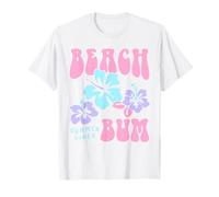Coconut Girl Beach Bum Pastel Graphic Trendy y2k 90s Retro Maglietta