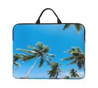 Coconut Grove By The Sea Pattern Custodia Del Manicotto Del Computer Portatile 14 In Adatto Per Notebook Computer Tablet Viaggi Trasporto Caso Semplice