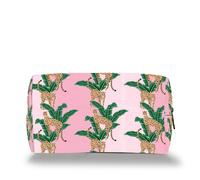 Coconut Lane Lady Leopard Makeup Bag